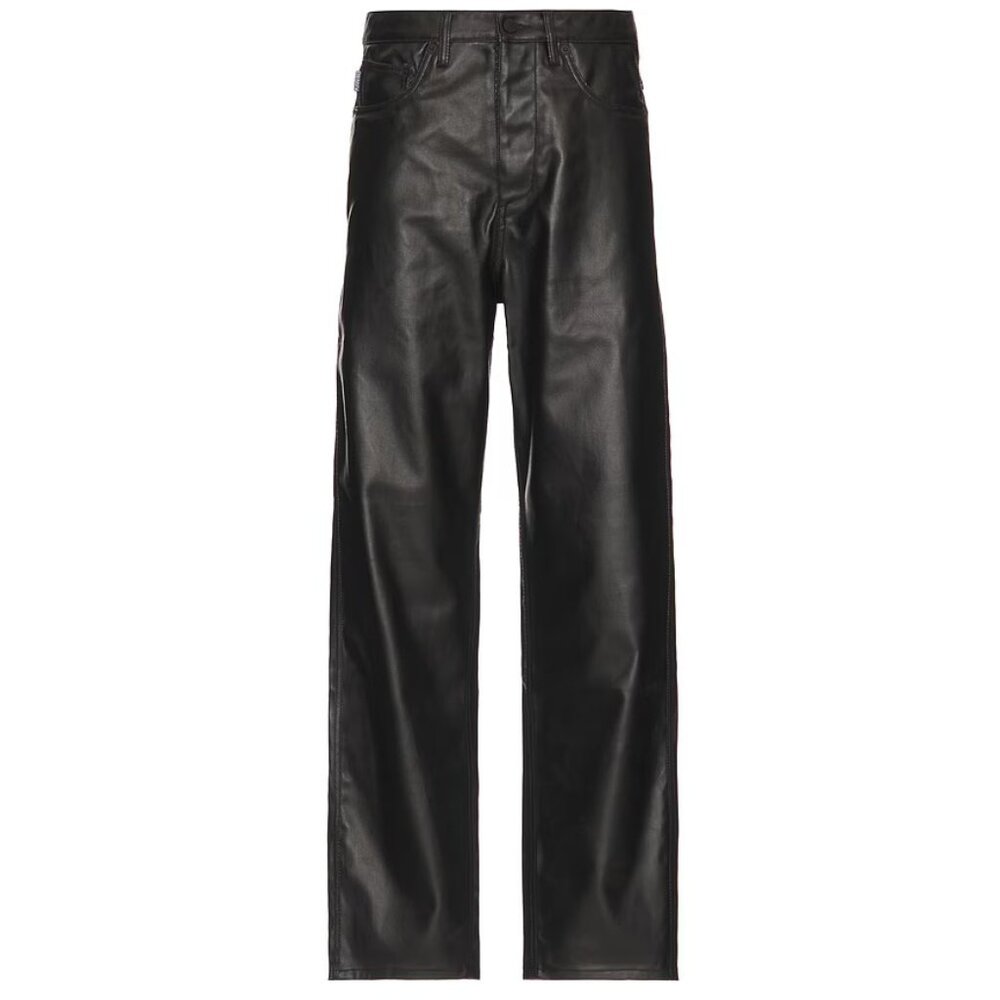 Pleasures Latex Formula Baggy Jeans in Black